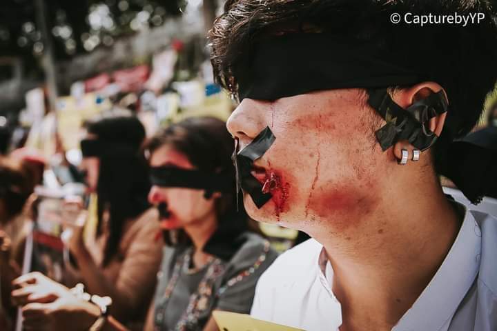 We young people also have a future.We strongly condemn the military coup
#RejectMilitaryCoup #WhatisHappeningInMaynmar