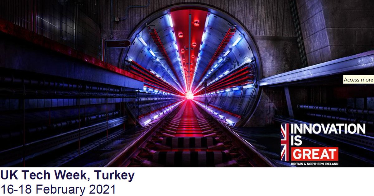 UKinTurkiye's tweet image. Starting today, #UKTechWeekTurkey is bringing together Turkish technology sector reps and @tradegovuk sector experts for a virtual 3 day event to discuss UK tech sector opportunities. #TechIsGREAT