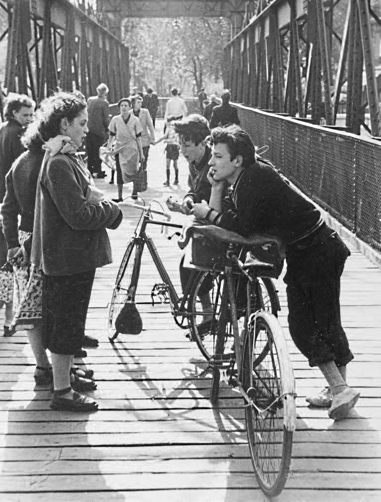 Le vélo, instrument de séduction.