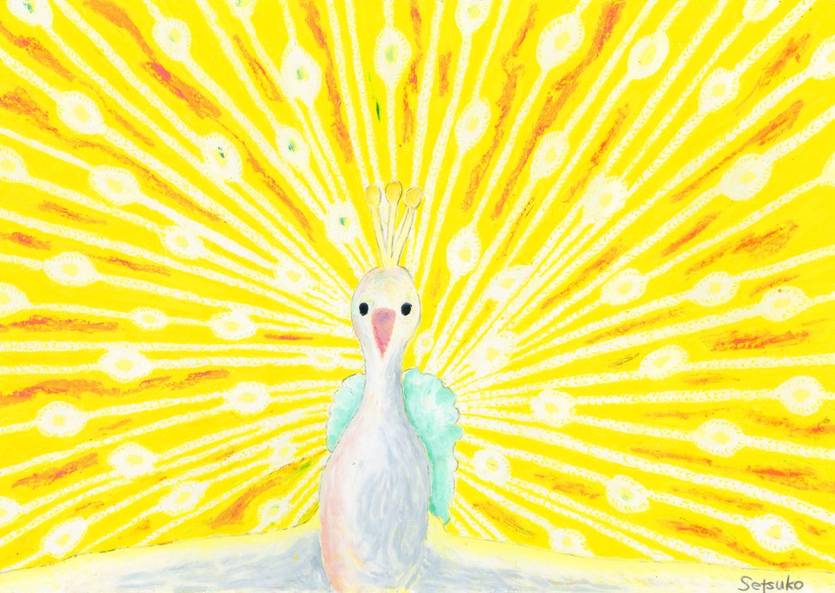 パラリンアート 木山節子さん 子供の頃から絵を描くのだ好きで 気分や感情をそのまま作品にしている 彼女の作品には動物がよく出てくるが 彼女自身がその動物になって表現されているようで優しさと温かさを感じる 木山節子 Paralymart パラリン