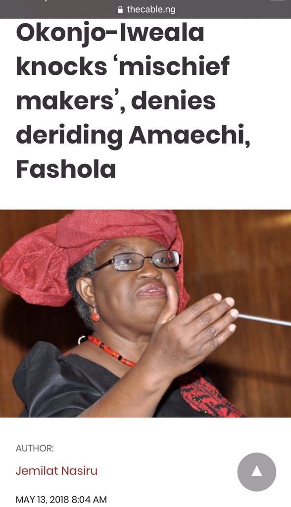 6. But Chubuike Amaechi, Adams Oshiomole, El-Rufai, etc, did not let her breath. Only Peter Obi supported her bid to save for the rainy day.NGF squandered all the money, they shared everything at FAAC, emptied our Sovereign Funds, then turned around & accused NOI of corruption.