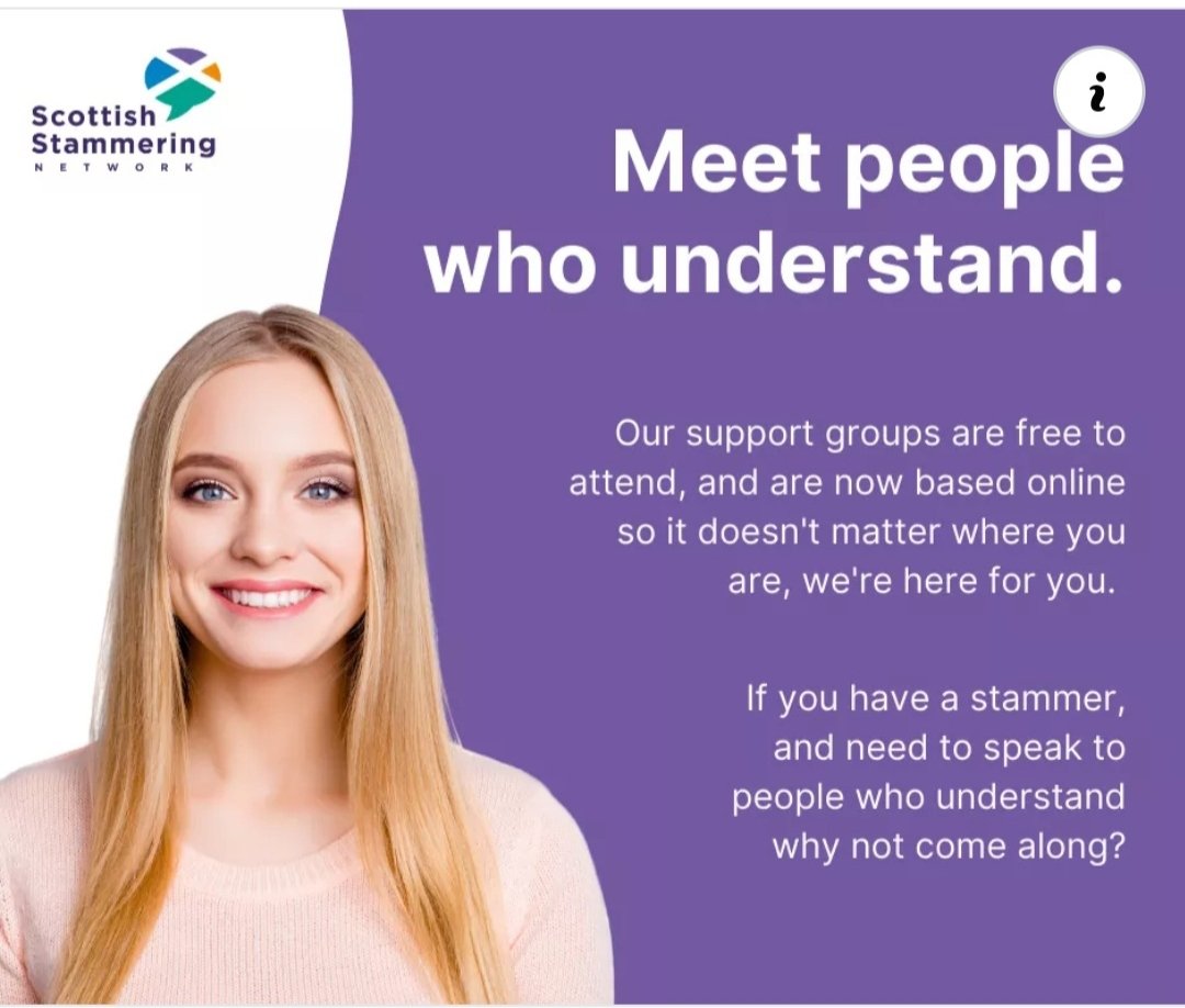 Having a stammer can be isolating, join one of our free support groups and meet people who understand. We're here for you. #Stammering #HearThePerson bit.ly/2Zndk6B