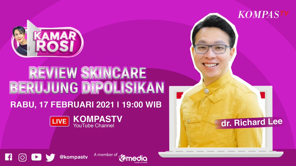 Di balik ulasan produk kecantikan hingga berujung saling lapor. Apa sebenarnya yang terjadi? Seperti apa ceritanya?

Nonton #KamarRosi bersama dr. Richard Lee, besok, pkl 19.00 WIB di: youtu.be/Q-qGWA9T9es