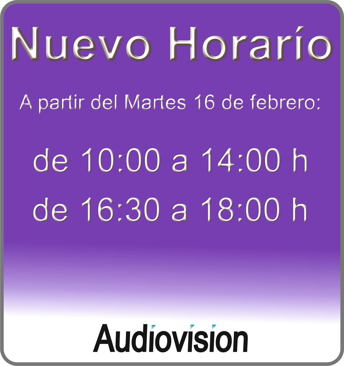 AudiovisionLL's tweet image. 