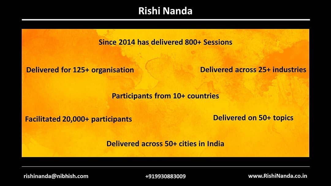 Snapshot

Thank u 2 all our clients, participants & well-wishers for their constant support, love, feedback, & repeat opportunities

#rishinanda #Sageofnewage #thespiritualist #Facilitator #storyteller #spiritualist #mythologist #coach #Leadership #author #Book #motivational