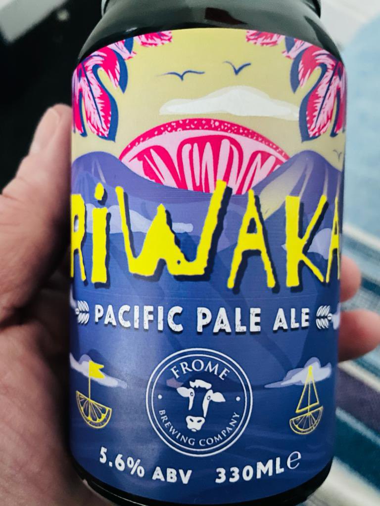 Brand new and in the webshop NOW! On your marks..... It's a run for the sun... Pacific Pale Ale ready to take you places (a gift given we can't go anywhere!) for those keen to try this first. #rikbrews fromebrewingcompany.com/collections/al… #fromebrewingcompany
