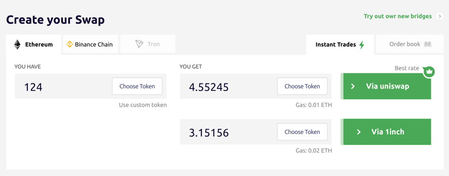 CryptoRubic's tweet photo. Our last steps of investigating Uniswap’s API and SDK. 

Once Uniswap is integrated, users will be able to choose the best deal, either from @1inchExchange DEX aggregator, either from @Uniswap.

Once more tasks are checked, we will implement as well a MAX function of balance. https://t.co/mGsBgkeM3M
