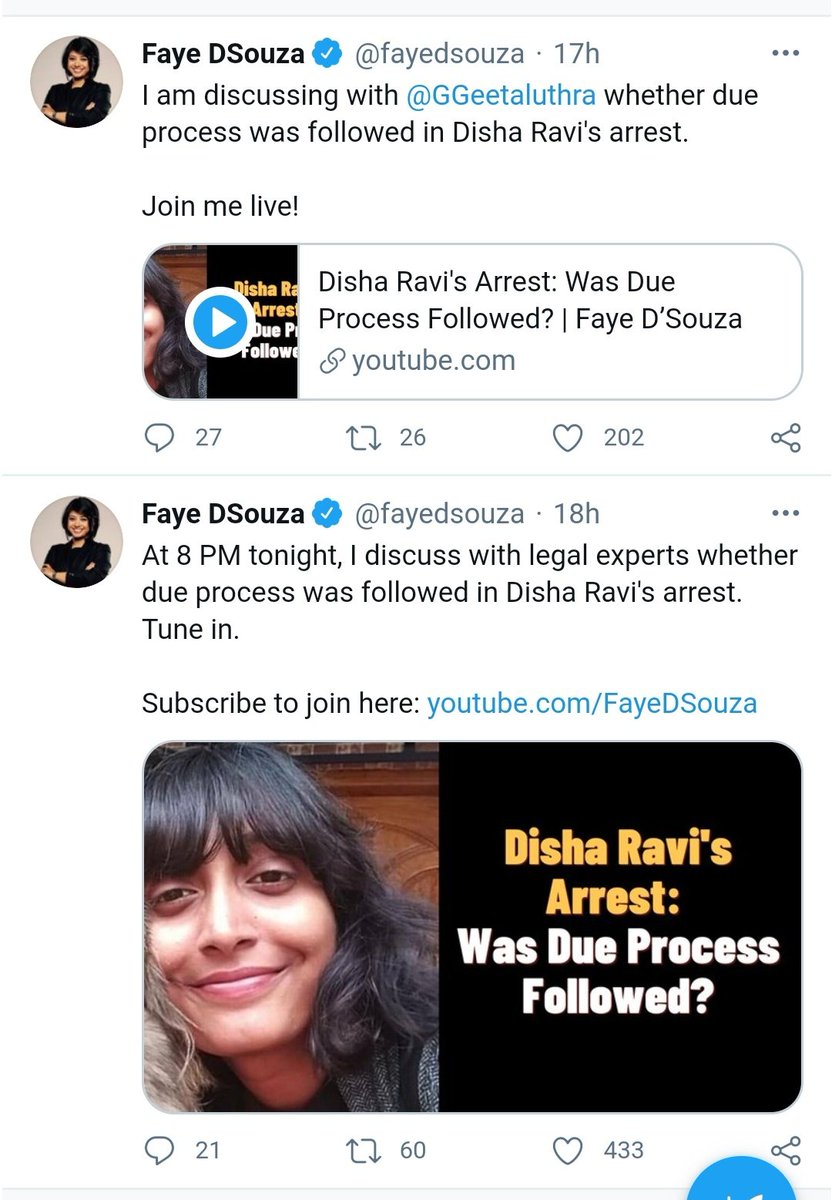 I ain't attacking any one journalist. Just trying to point out how much time, energy, resource gets alloted for two people going through similar if not same battles. Are we really championing for equality & justice with such deep bias in our outlook? Also see no. of likes/RTs.