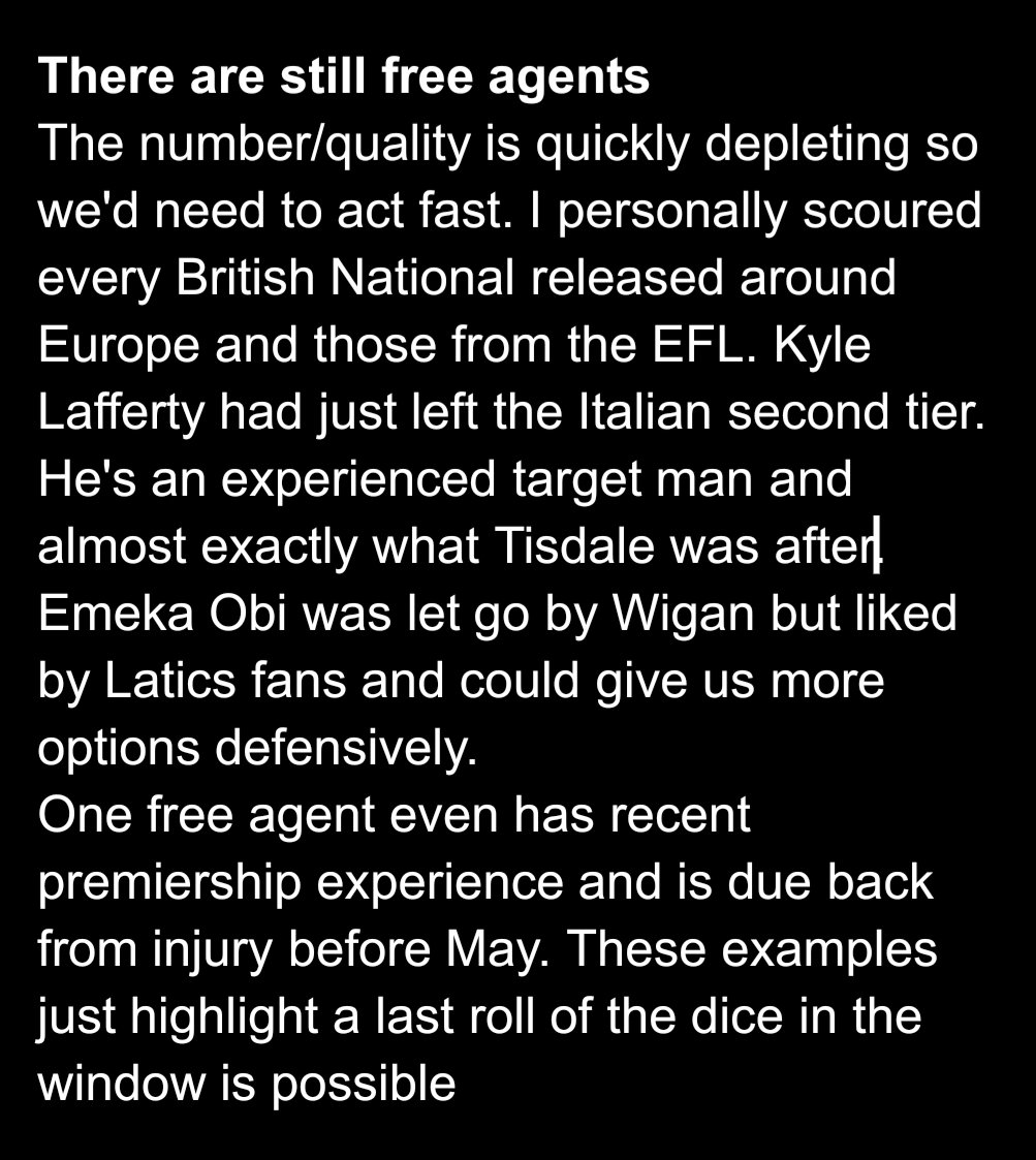 There's so much (mostly jutified negativity), but here's 5 reasons on the pitch I think we're a great club for any manager to takeover (and will stay up)