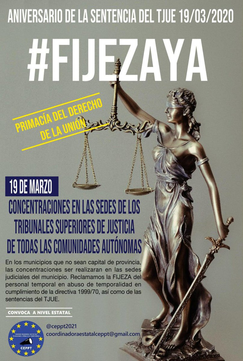 ceppt2021's tweet photo. 🧨📢🧨📢🧨📢🧨📢🧨📢🧨📢

📢👉🏻Todos coincidimos en que hay que seguir aumentando la presencia en la calle y la presión a todos los entes, políticos, jurídicos y sindicales con responsabilidad en la situación de abuso. POR ESO 👇🏼👇🏼

#FijezaYa https://t.co/CvyGHFLlHZ