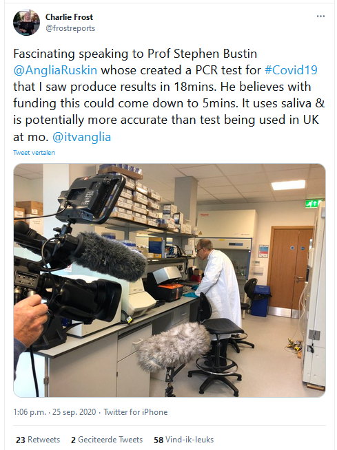 Also, Stephen Bustin has conflicts of interests. Looking for funding for an extreme PCR. Does he benefit from more or less PCR tests? https://twitter.com/StephenABustin/status/1339999348634075141 https://twitter.com/frostreports/status/130944929084307456622/