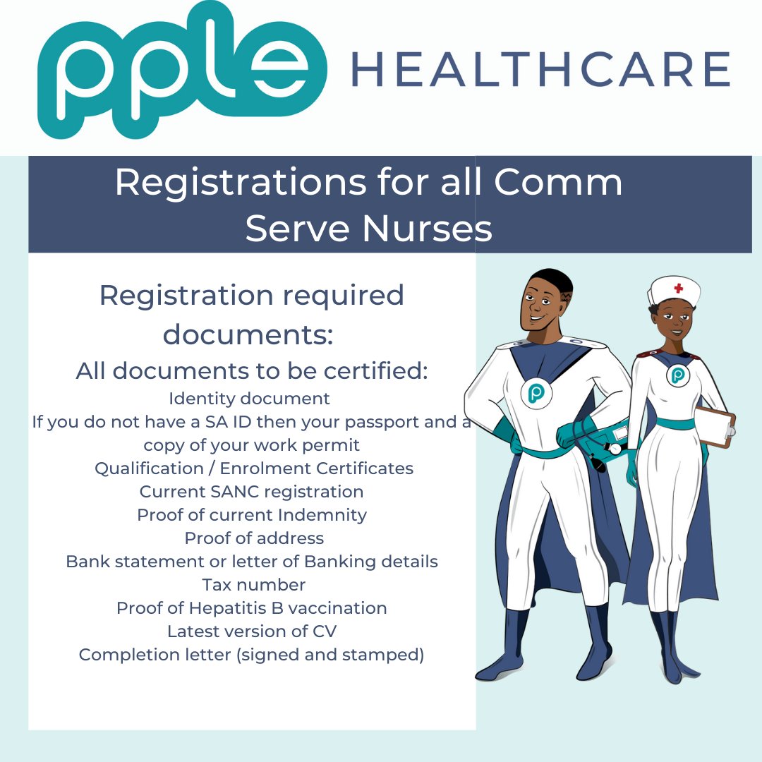 PpleHealthcare's tweet image. #Registration #registerednurse #CommServe #pplehealthcare