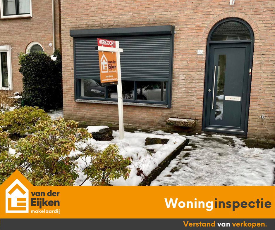 De #winter was leuk, de #lente die komt ook, maar gisteren... met de #dooi 😩. Live tijdens #inspectie voor de #notariële #overdracht. #funda #vandereijkenmakelaardij #verstandvanverkopen #le #nvm #makelaar #Roosendaal #kortendijk