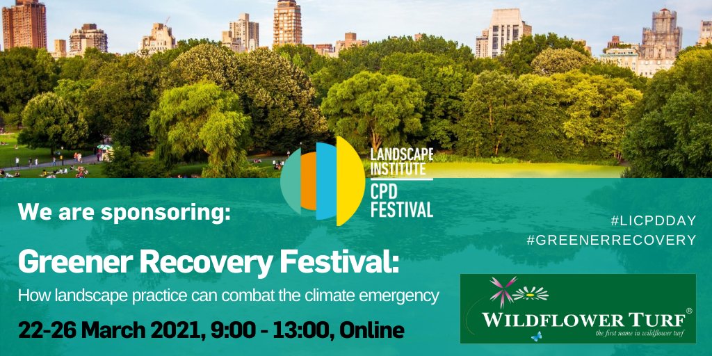 Looking forward to this #event next month <a href="/talklandscape/">Landscape Institute</a> Greener Recovery Festival #biodiversity