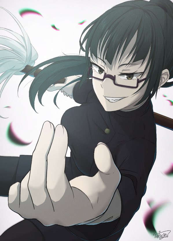 たこちゅ 久々お絵描き まきちゃんカッケーっすわ 禅院真希 呪術廻戦 絵柄が好みって人にフォローされたい T Co Iuhepjmdb4 Twitter