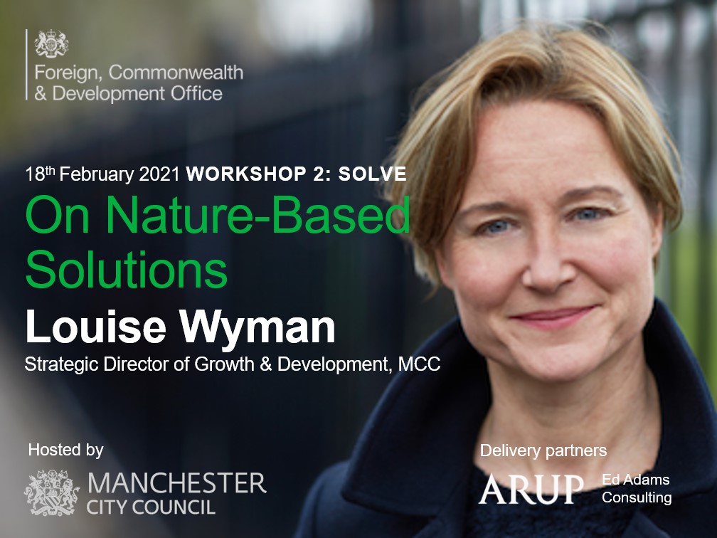 <a href="/ManCityCouncil/">Manchester City Council</a> excited to host the 2nd <a href="/FCDOGovUK/">Foreign, Commonwealth & Development Office</a> Smart Resilient Cities event on #NBS with a focus on <a href="/MayfieldMCR/">Mayfield</a> with <a href="/LouiseWyman/">Louise Wyman</a> hosted by @Eddyca1 #COP26 #racetozero #netzero #sustainabledesign #sharesolvesupport