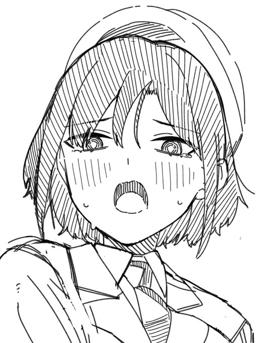 地味子とギャルのまとめ本のおまけページに当時地味に要望が多かった婦警さんのスカートを短くした絵を入れる予定☺ 