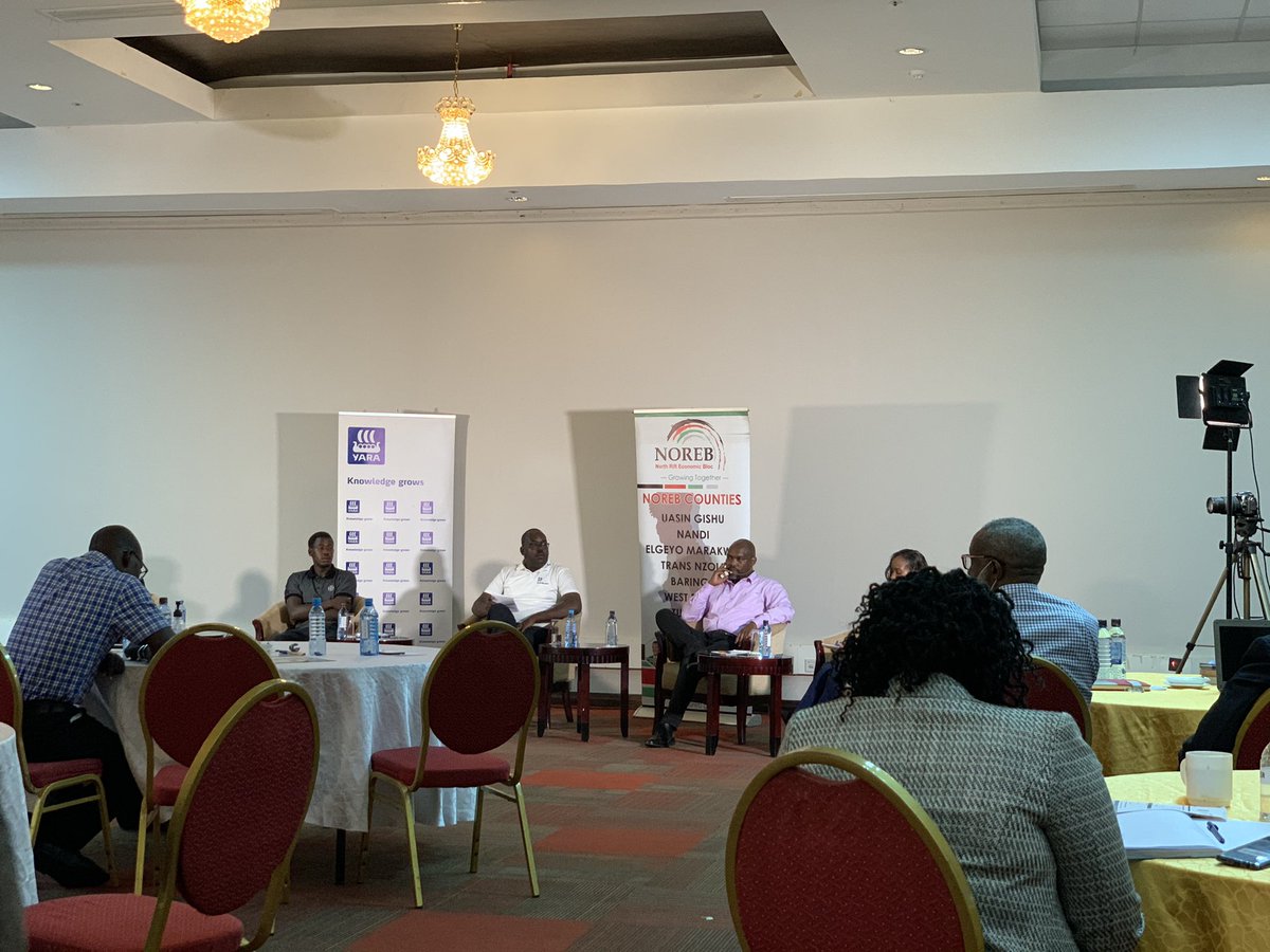 rodgers_kirwa's tweet photo. North Rift Economic Block(NOREB) is in the forefront of development of #agriculture &amp; particularly the export market.

Attending the North Rift Export Promo. Roundtable convened by Horti Grid in partnership with @YaraKenya &amp; other partners at @bomainn_eld

#AgribusinessTalk254 https://t.co/V48nodz2mO