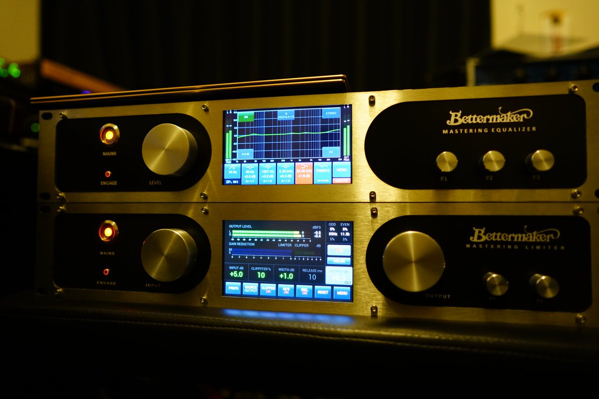 st_luna_azul's tweet image. そしてBettermakerも借りてみた。今回リミッターも借りたけど、想像以上に良かったです。ポーランドって凄いな。
#bettermaker #masteringequalizer #masteringlimiter