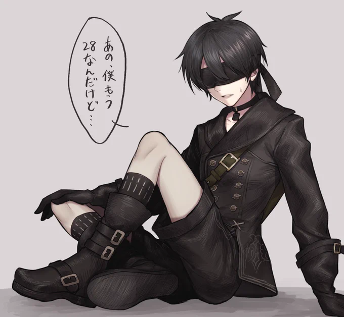 最初はこういう方向性で考えてたんだけど、気付いたら背景描き始めてて全く違う雰囲気になってしまった。 