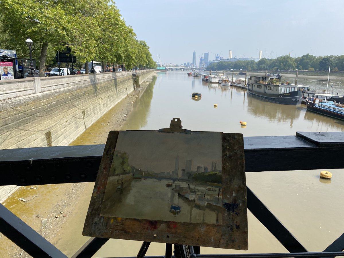 Art on the River - We loved hosting Wapping Group of Artists last year and really look forward to welcoming them back soon!

<a href="/wappingart/">Wapping Group of Art</a>

--

#riverthames #cadoganpier #chelseaembankment #wappinggroupofartists