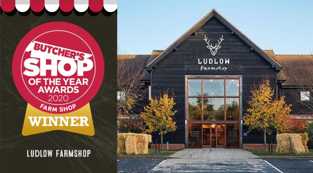 LudlowFarmshop's tweet photo. We are so delighted to have been selected as Farm shop of the Year  🏆 It's a great accolade, especially after the year we've had! 😀
Thank you Meat Trades Journal 
#ButchersShopawards https://t.co/NUsaNnEZGg
