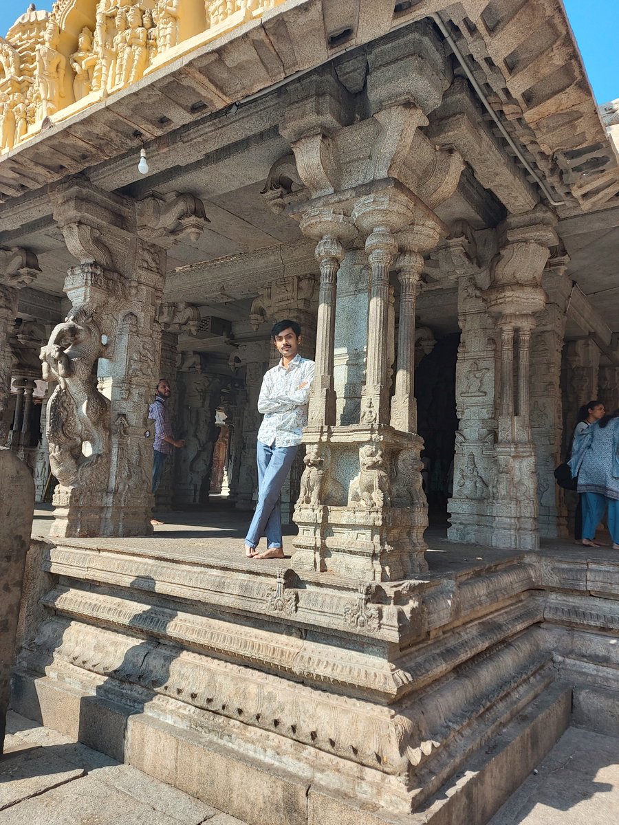 Inside #VirupakshaTemple #Hampi ...🙂🙏👍👌