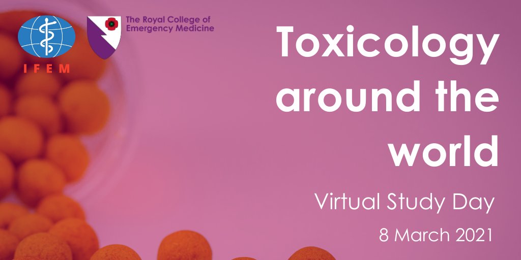 RCEMevents's tweet image. The programme is now available online for the Toxicology around the world event, brought to you jointly by the International Federation for Emergency Medicine &amp;amp; RCEM. Book your place and join us for a round-the-world tour of toxicological emergencies 🌏➡ bit.ly/3oTSMgi