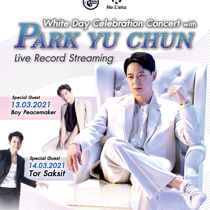 Ticketmelon's tweet photo. English Below
ร่วมสัมผัสประสบการณ์สุดพิเศษกับคอนเสิร์ตออนไลน์แบบจัดเต็มกับ Full Solo Concert ของ #ParkYuchun 2 ชั่วโมง!  

ซื้อบัตรได้แล้ววันนี้ที่ Ticketmelon

#WhiteDayCelebrationConcertwithYC
#CPOcharityProject  #CPOwithYC1stFullSoloConcert #Yuchun #박유천 #ยูชอน https://t.co/HzqjUD04tQ