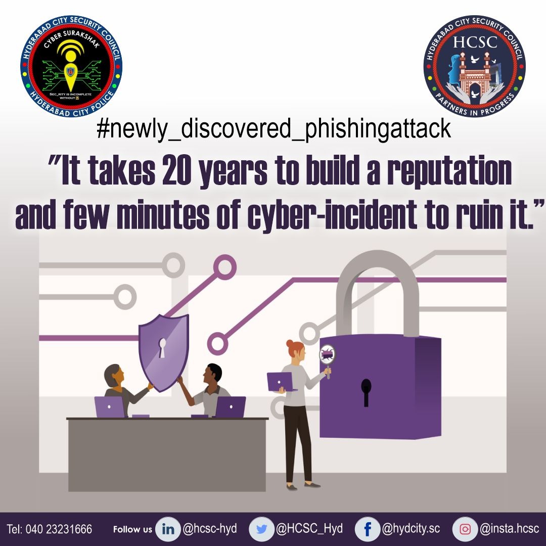 HCSC_Hyd's tweet photo. New Phishing Attack Uses Morse Code To Hide Malicious URLs. The campaign uses the subject of the file as ‘[company_name]_invoice_[number]._xlsx.HTML.’
#cyberseccurity #hcsc @PrasanthiPran  @CPHydCity @BharaniAroll @Geeta10448795 @CyberCrimeshyd @piyuagarwal @AddlCPCrimesHyd https://t.co/7EkDRFe0lk