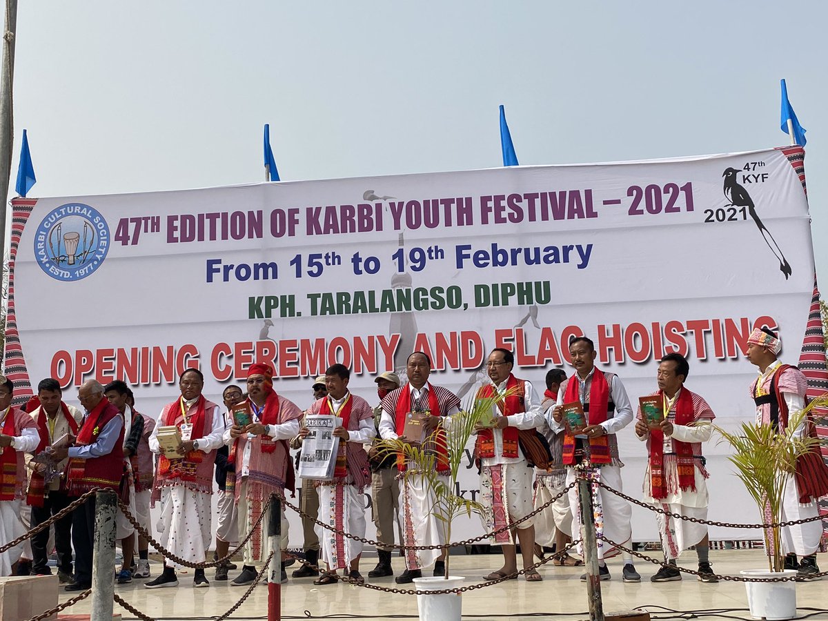 I on behalf of Karbi Anglong especially welcome you all to the 47th Karbi Youth Festival.Let us enjoy the festival together with no hatred in heart, drink responsibly & drive safely and fell the love and togetherness of people coming from different regions.