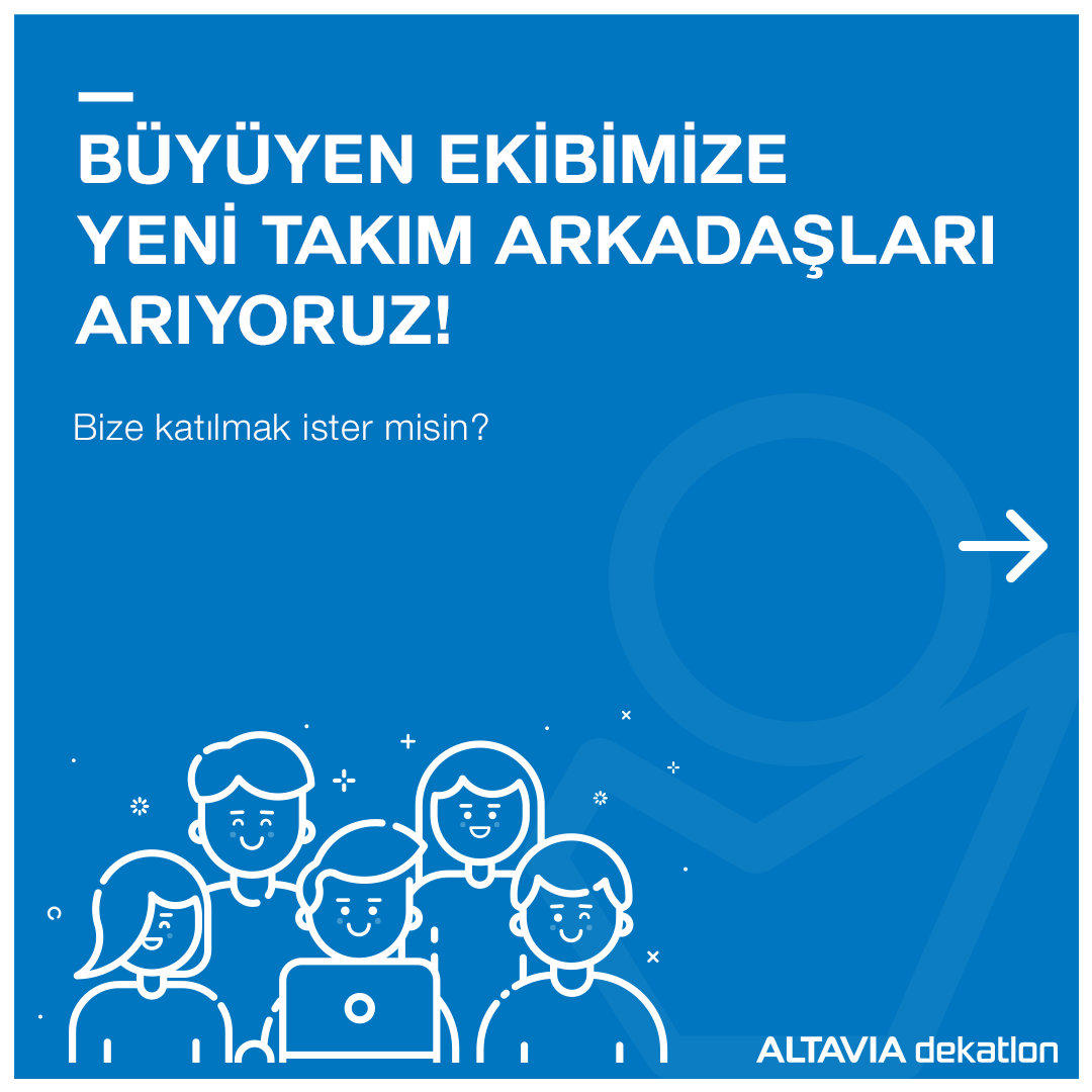 Büyüyen ekibimize yeni takım arkadaşları arıyoruz! 💪

🔹 Proje Yöneticisi
REF: PY

🔹 Metin Yazarı
REF: MY

🔹 Stratejist
REF: STR

🔹 Sosyal medya Uzmanı
REF: SMU

🔹 Sr. Art Director
REF: ART

🔹 Grafik Tasarım Stajyeri
REF: STJ-ART

Application 👉🏻 cv@altavia-dekatlon.com