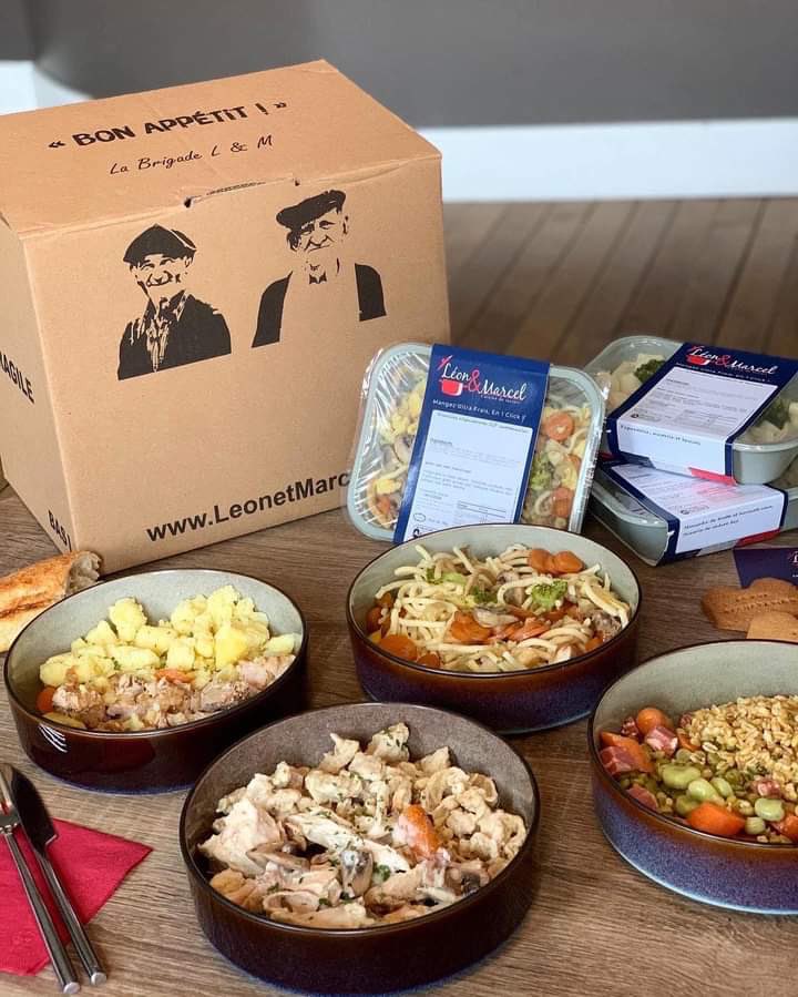 LaBrigadeLM's tweet photo. Léon &amp; Marcel est un service de livraison de plats préparés à base de produits bio, français. 

Il se présente sous forme d’abonnement hebdomadaire, 6 à 24 plats, selon vos besoins. 

Prêt en seulement 2 minutes 30, Léon &amp; Marcel la garantie de bien manger 😁

#LaBrigadeLM #LM https://t.co/KtRn0wR5xf