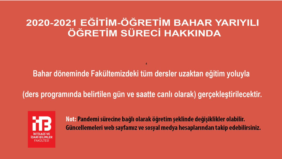 Turizm İşletmeciliği İİBF-SDÜ (@sduturizm) on Twitter photo 