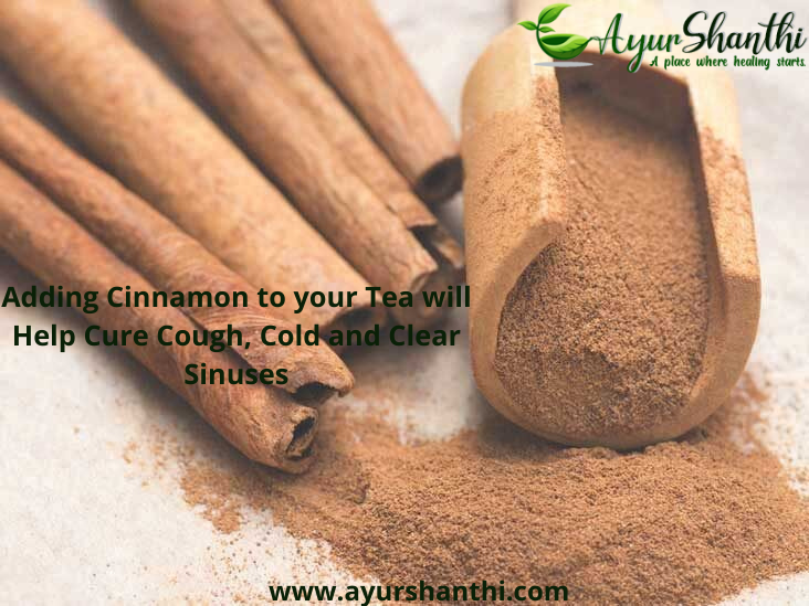 Be good to yourself today. Make a big cup of cinnamon tea to boost your immunity!
For More information
 Call us : 8848025573
Website : ayurshanthi.com 
#immunityboost #spices #fight #ayurveda #NaturalRemedies #HealthThroughAyurveda #Ayurshanthi