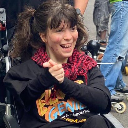 samcarlisle's tweet image. We have JUST been offered an appt for Elvi's jab. While I am hugely grateful I don't think I will ever forget how brightly the pandemic has illuminated the lack of regard and compassion society has for people with #LearningDisabilities Their lives matter. #SEND @mencap_charity