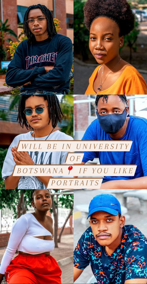 MasianPictures's tweet photo. Will be at University of Botswana 📍if you like some portraits. Share the awareness. https://t.co/vDwduIOcNG