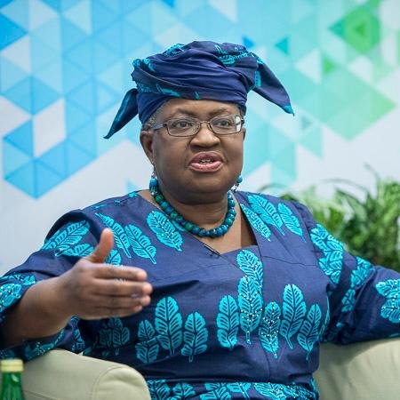 Y4SocialJustice's tweet photo. Congratulations Dr @NOIweala. A woman of many firsts! You are an example for every aspiring woman leader. We are particularly proud you are Nigerian/African!!! https://t.co/jjlAeUZody