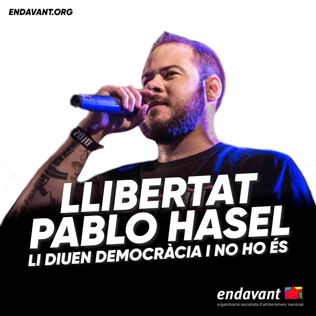 🚓Han detingut per empresonar al <a href="/PabloHasel/">Pablo Hasel</a>

📣 Mobilitzem-nos a Mataró, a cada barri, a cada poble, a cada ciutat!

✊ Sortim als carrers!

🕙19h jutjats de Mataró
#LlibertatPabloHasel