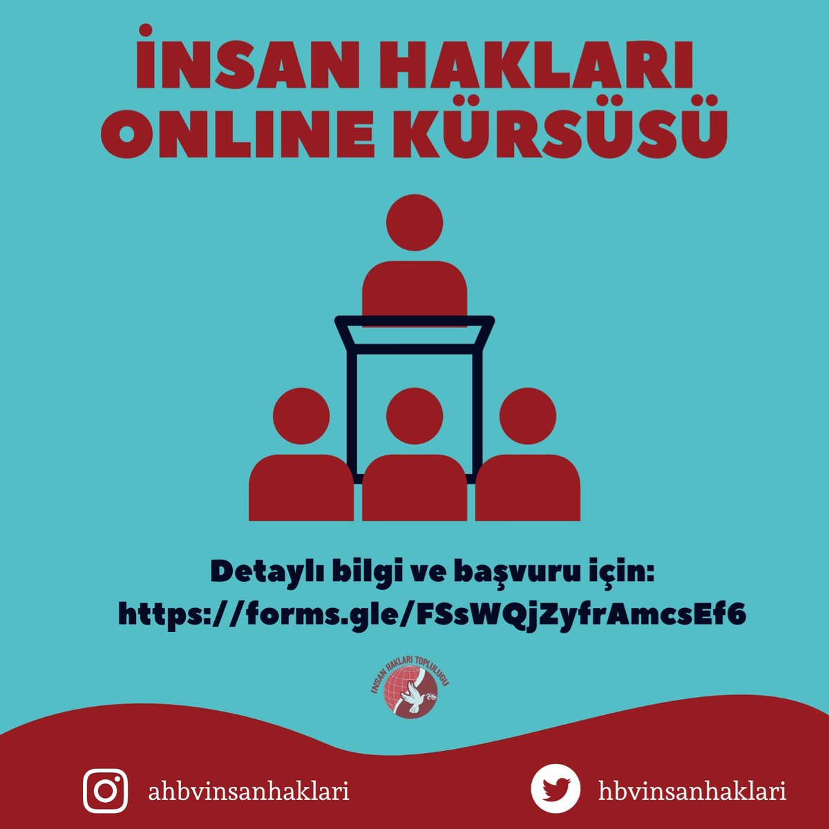 Mart ayı boyunca sürmesi planlanan etkinliğimizin detayları linkte yer almaktadır. Etkinliğimizde aktif görev almak için formu doldurmanız gerekmektedir. Başvuru için son gün 19 Şubat.✨forms.gle/FSsWQjZyfrAmcs…
instagram.com/p/CLWJ7jtgDVx/…