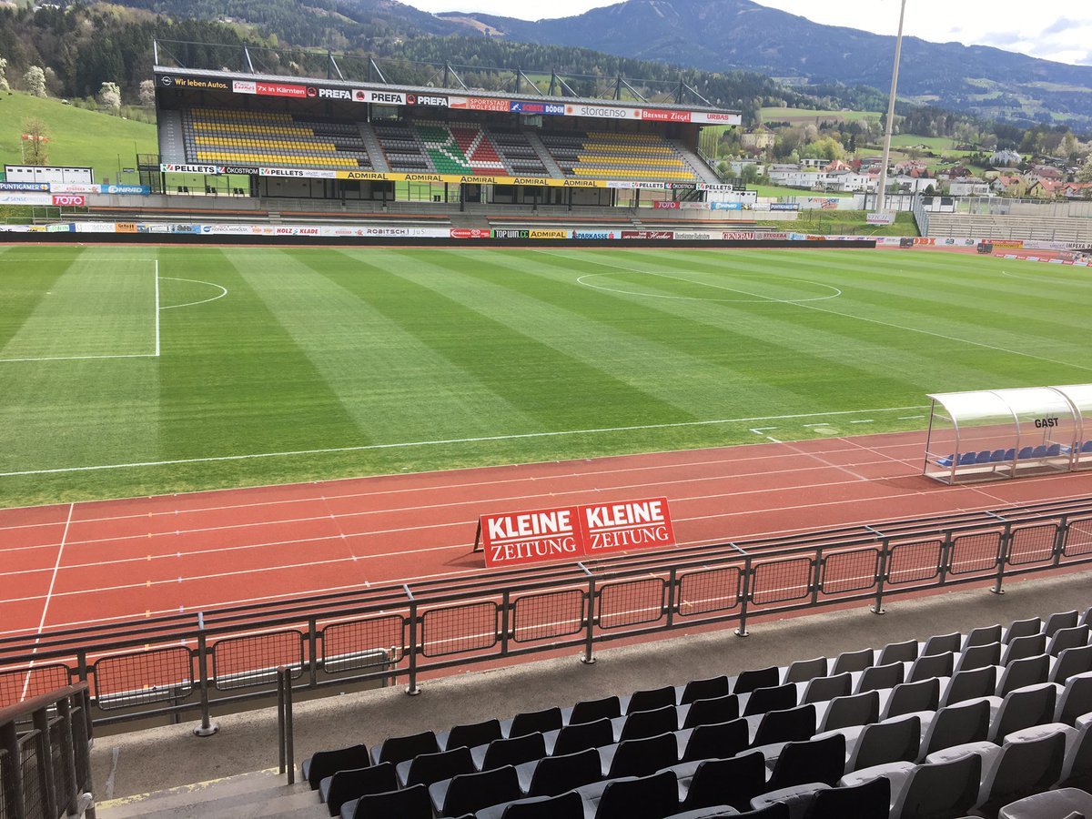 How's the ground?WAC (as they're known) play at the modest 8,100 capacity Lavanttal-Arena, which has a scenic backdrop.Although in Europe they've played in both Graz (last season) & Klagenfurt (this season) to fit to UEFA standards - so they're used to playing away in Europe.