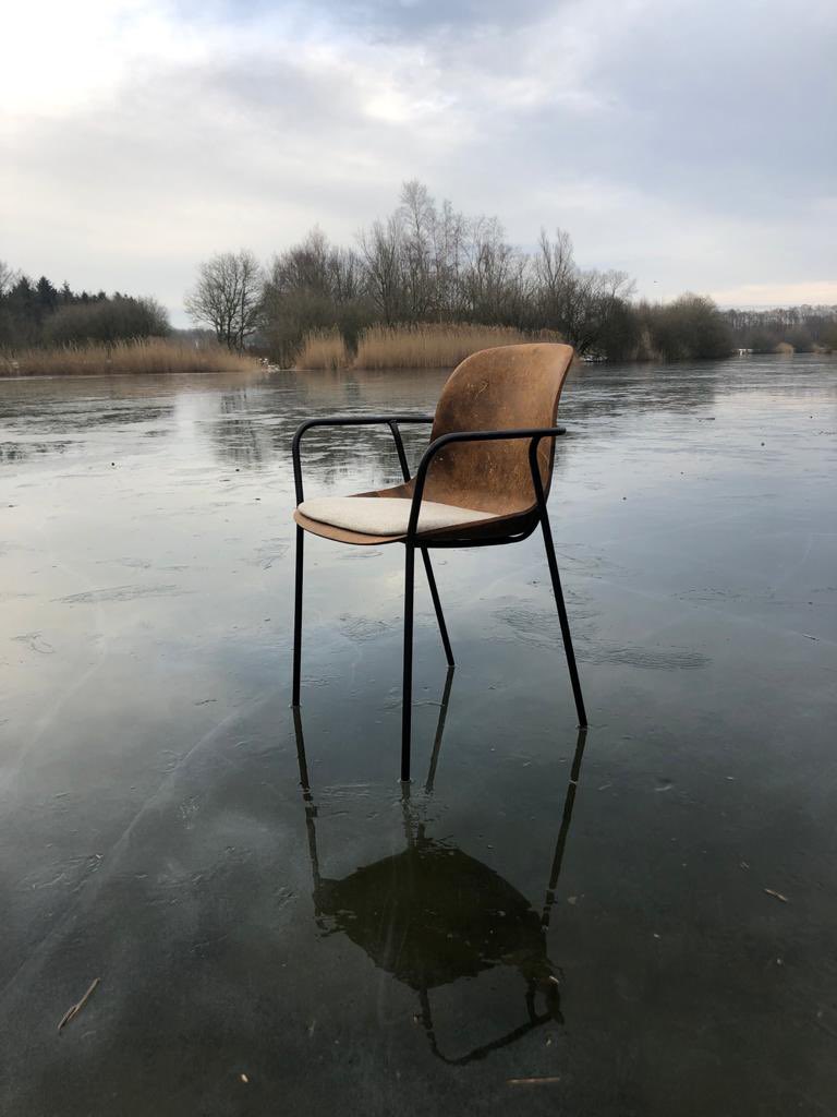 drenteaoffice's tweet photo. Zelfs deze ganzen willen dit even van dichtbij zien! De nieuwe 100% circulaire stoel Hemp fine #vepadrentea #circulair #innovatie #biologisch #plantics https://t.co/dVUzWXBvvN