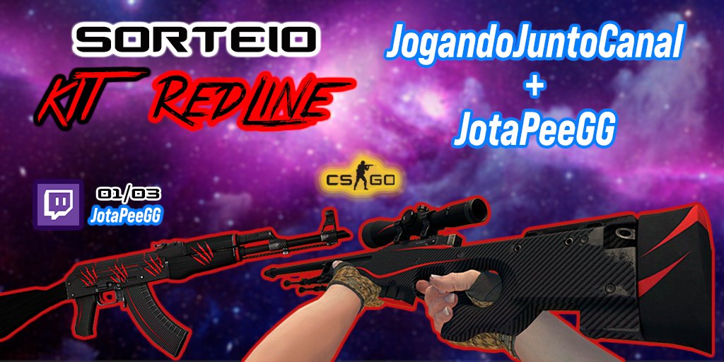 VitinhOCS2's tweet photo. Salve!
Lançando sorteio que vai rolar no dia 01/03/21 na live do https://t.co/9ouStzD7go
Uma AK 47 + AWP Red Line para um único ganhador!
Tá easy, hein: https://t.co/sKNxWTPPuN
TMJ <3
#CSGOGiveaway #CSGOSKIN #CSGO #csgoskins #csgoskinsgiveaway #sorteioscsgo #csgoskinsgratis https://t.co/VrBFzFr3mJ