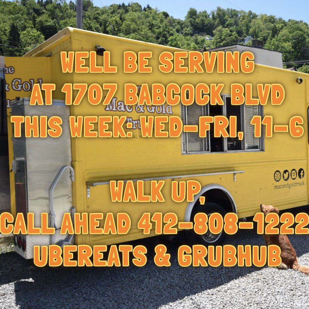 The Mac & Gold Truck (@macandgoldtruck) on Twitter photo 