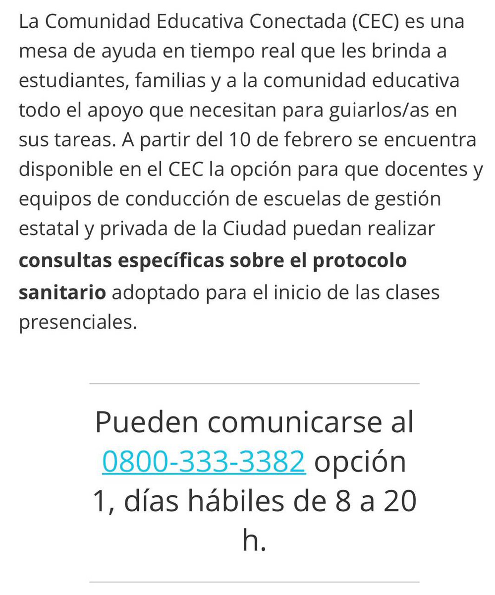 También estuvimos junto a las familias: escuchamos a más de 20.000 madres y padres para comprender sus necesidades y creamos un nuevo sitio web con la información sobre los protocolos. En total, atendimos más de 370.000 llamados para resolver dudas y consultas.