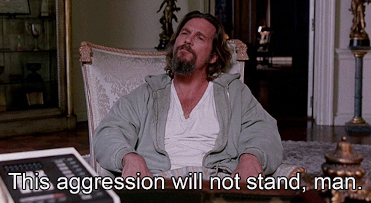 LibertarianMama's tweet image. Take a lesson from The Dude, man. #nonaggression