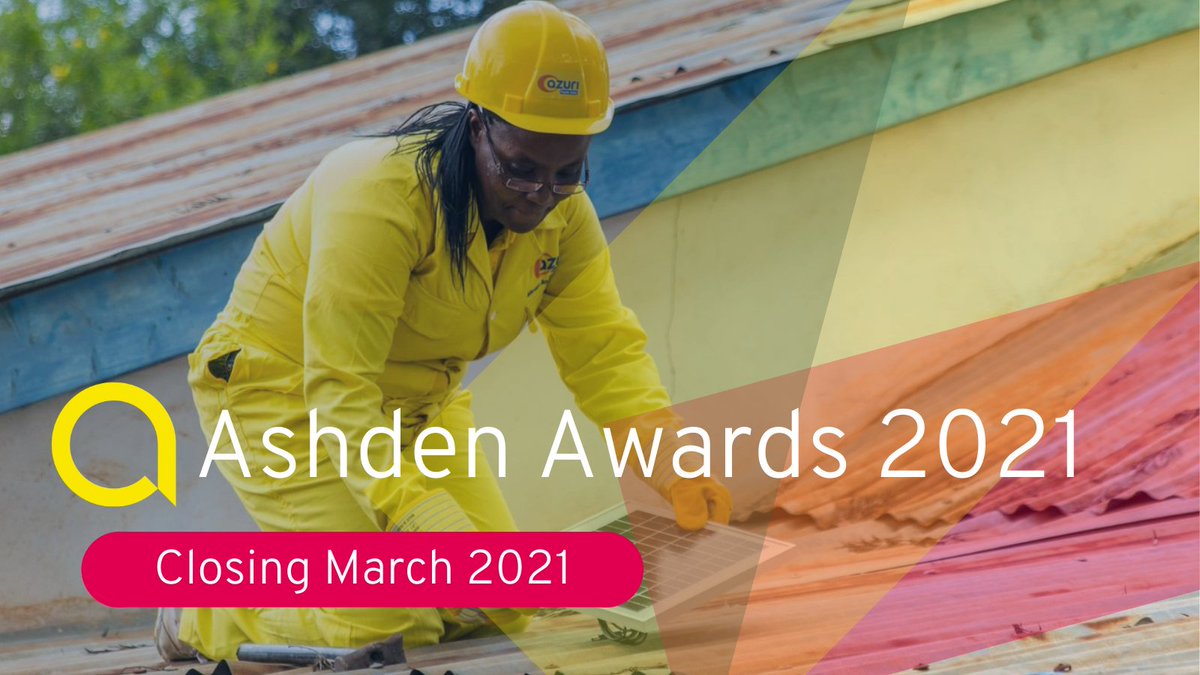 Ashden_org's tweet photo. Are you tackling the #ClimateEmergency by:
 
🌱widening access to green skills training
💡bringing energy to refugee communities
🌡️protecting communities from rising temperatures?
 
Apply for an Ashden Award and win up to £20,000 to scale your project: https://t.co/lcKJjfOaP1 https://t.co/Ry3x574RIL