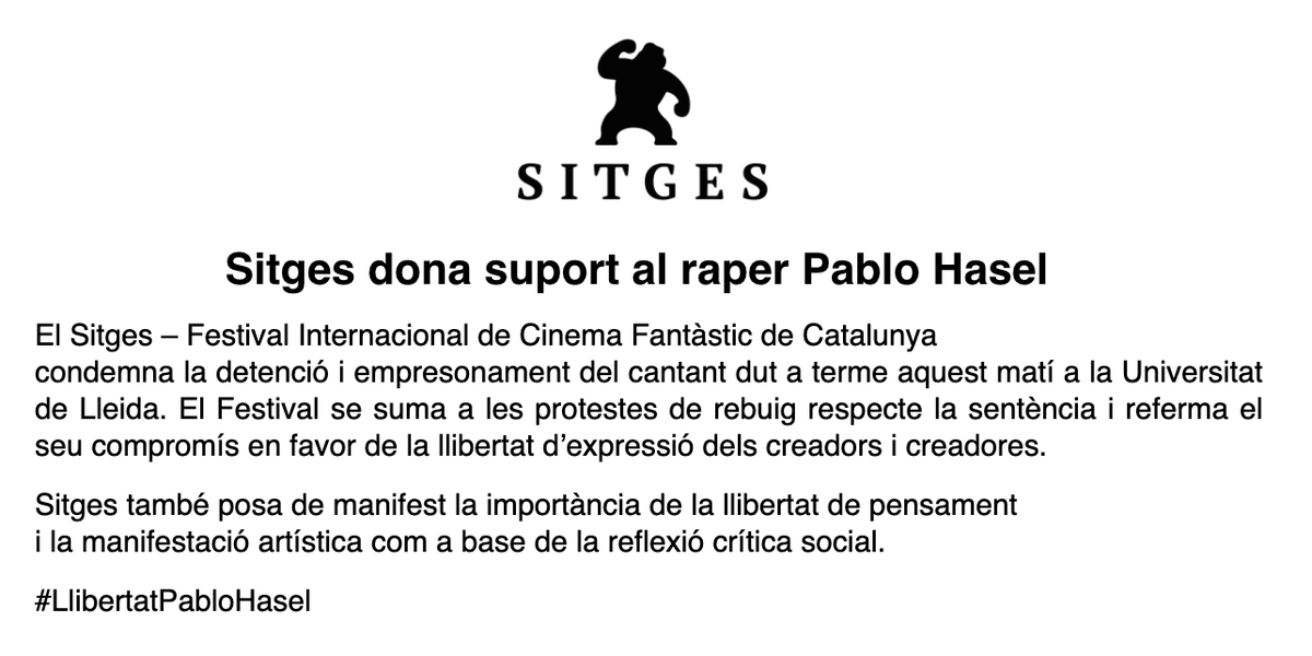 Sitges Film Festival tweet media