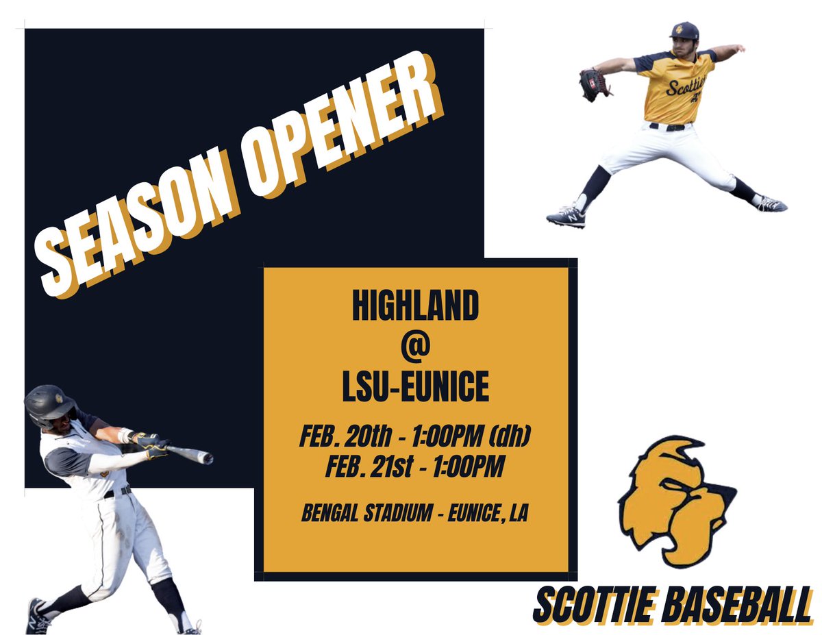 Your Scotties hit the road Friday to open the season down south in Louisiana! #ScottieNation