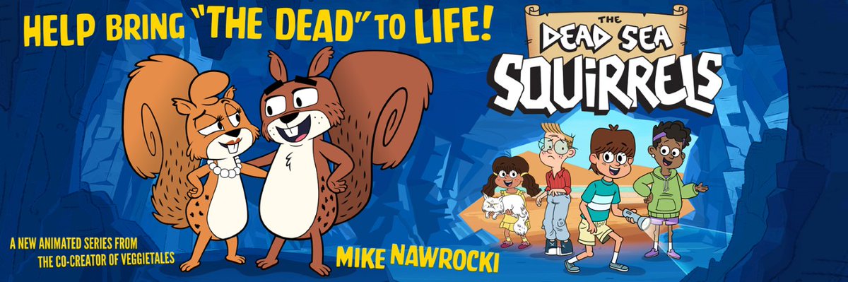 Lipscomb's George Shinn CEA (@lipscombcea) on Twitter photo HELP BRING THE DEAD TO LIFE! Today, join Mike Nawrocki, co-creator of VeggieTales, legendary producer <a href="/theperfectfoil/">Steve Taylor</a>, & renowned Disney animator <a href="/TomBancroft1/">Tom Bancroft</a> as they launch a new series for a new generation. <a href="/DS_Squirrels/">The Dead Sea Squirrels</a> Help a Squirrel Out!
bit.ly/TheDeadSeaSqui… HELP BRING THE DEAD TO LIFE! Today, join Mike Nawrocki, co-creator of VeggieTales, legendary producer <a href="/theperfectfoil/">Steve Taylor</a>, & renowned Disney animator <a href="/TomBancroft1/">Tom Bancroft</a> as they launch a new series for a new generation. <a href="/DS_Squirrels/">The Dead Sea Squirrels</a> Help a Squirrel Out!
bit.ly/TheDeadSeaSqui…